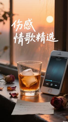 网络伤感情歌100首精品：治愈情绪的音乐合集
