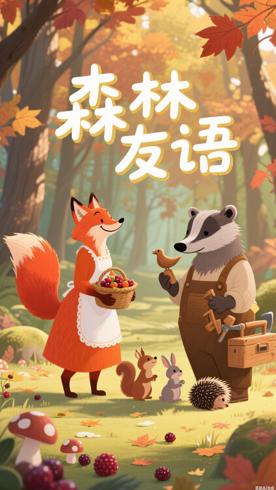 《狐狸夫人和狗獾先生》：自然与友爱的启蒙动画
