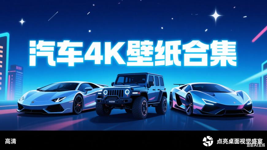 汽车炫酷高清4K电脑壁纸：点亮桌面视觉盛宴
