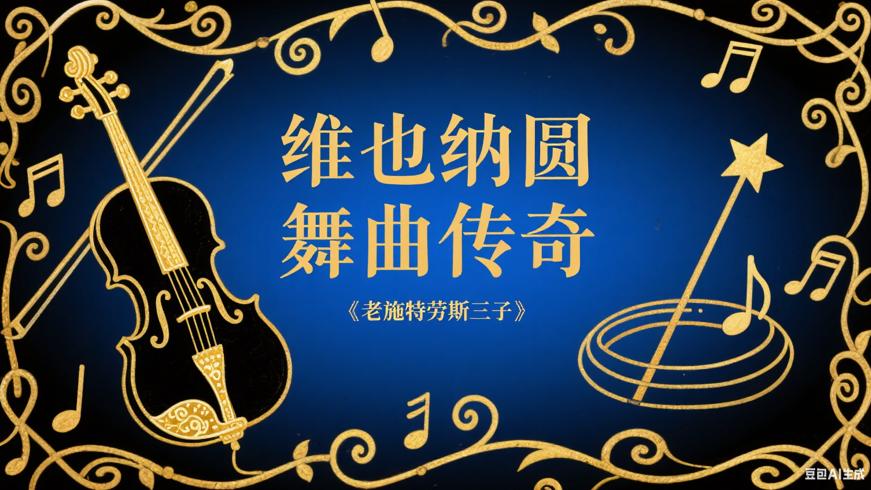 老施特劳斯三子：铸就维也纳圆舞曲传奇