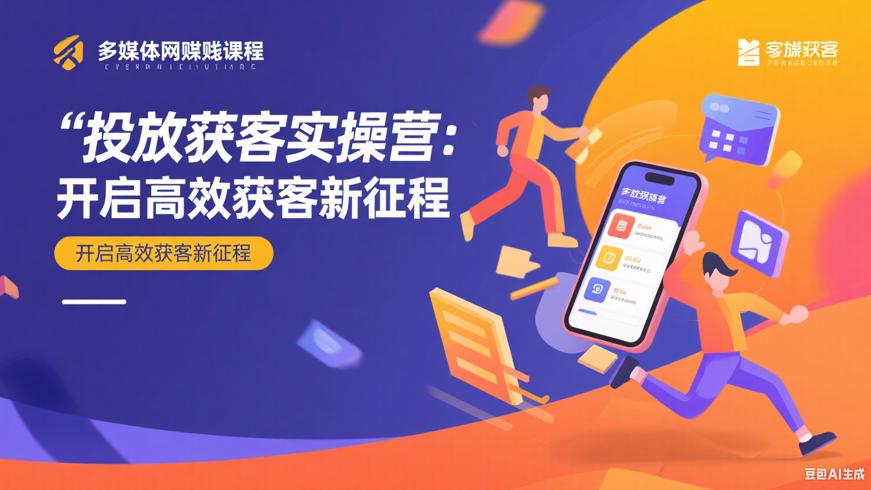 投放获客实操营：开启高效获客新征程