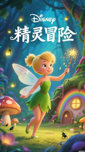 《奇妙仙子小叮当》：迪士尼魔法世界的精灵冒险之旅