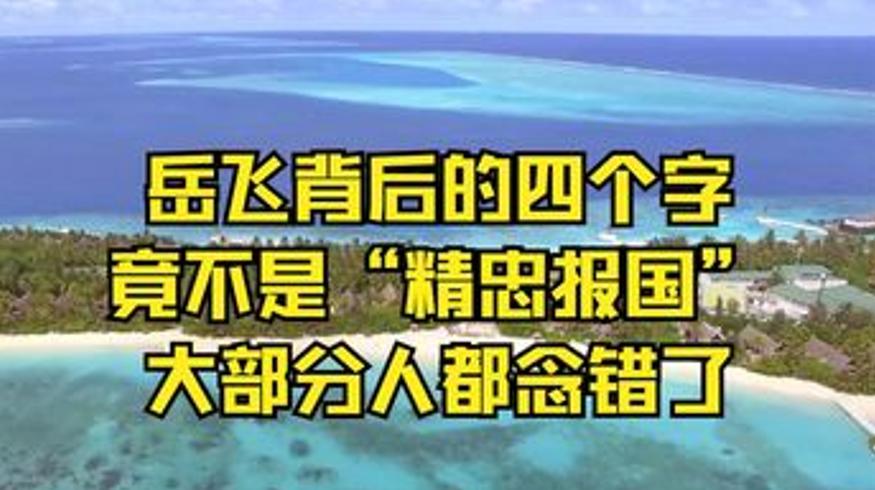 岳飞背后字非精忠报国揭秘历史六大谜团