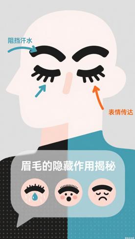 眉毛不只是好看这些隐藏作用你未必知道