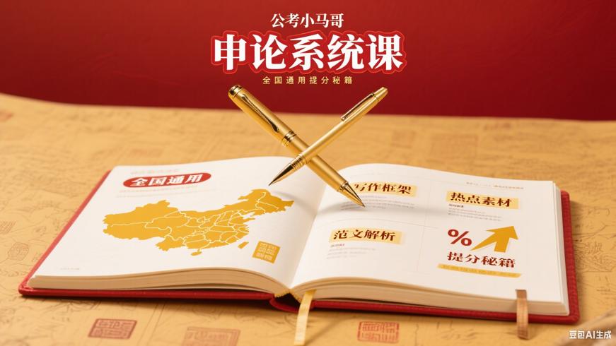 公考小马哥申论系统课：全国通用提分秘籍