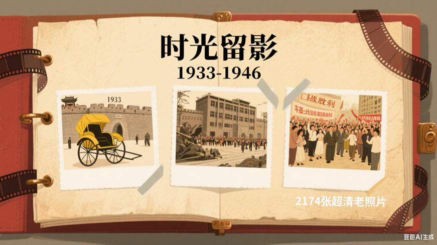 2174张1933至1946年中国历史人文超清老照片介绍