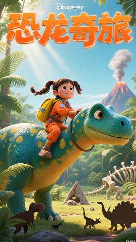 《达娜的恐龙世界》：开启奇幻恐龙探索之旅