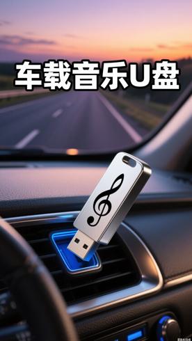抖音热卖车载U盘：畅享旅途音乐的得力之选