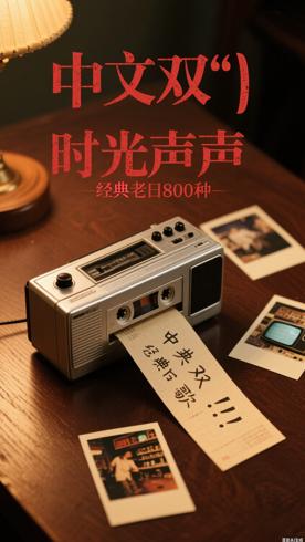 珍藏！800首经典老歌MV的时光之声