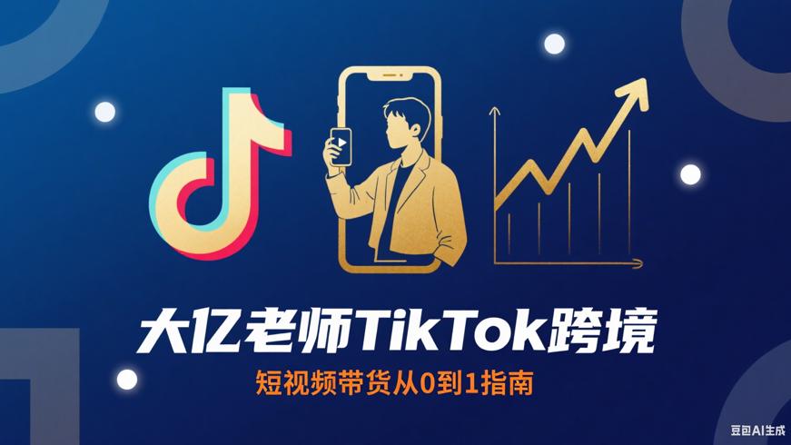 大亿老师TikTok跨境：短视频带货从0到1指南