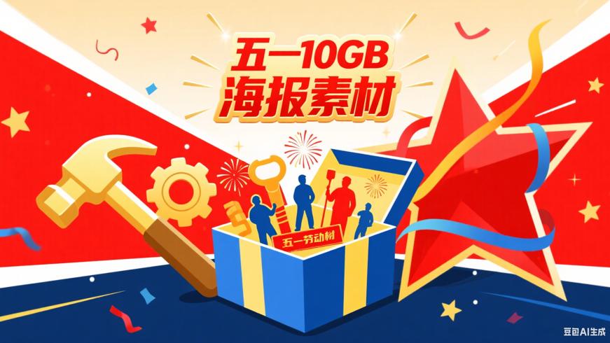 2025五一国际劳动节10GB海报素材大赏