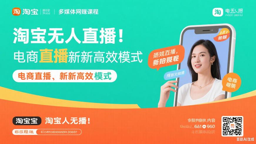 淘宝无人直播：电商直播的新兴高效模式