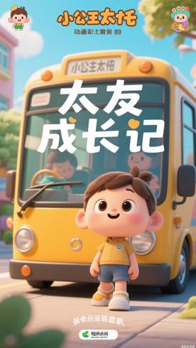 《小公交车太友》：萌趣动画中的成长启蒙