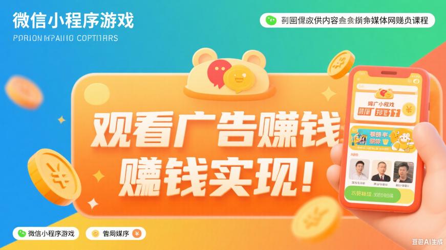 微信小程序小游戏：看广告赚钱真能实现？