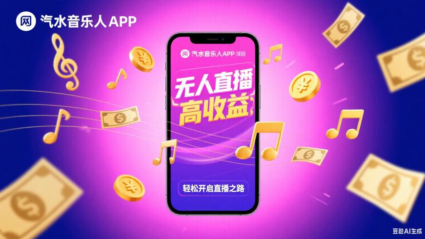 汽水音乐人无人直播：轻松开启高收益直播之路