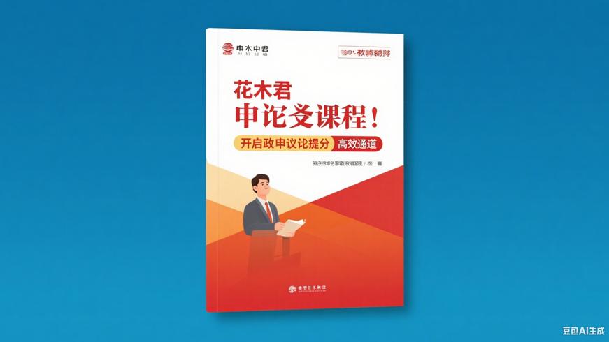 花木君申论课程：开启申论提分的高效通道