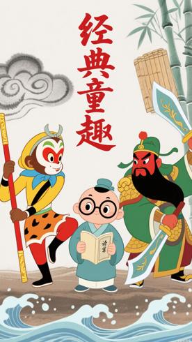 《中国经典名著》动画：传承经典的童趣演绎