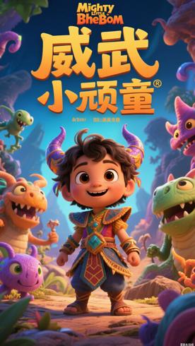 《Mighty Little Bheem 威武小顽童》：萌娃的奇幻冒险之旅