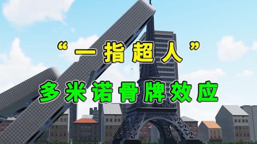一指超人揭秘多米诺骨牌效应的神奇力量