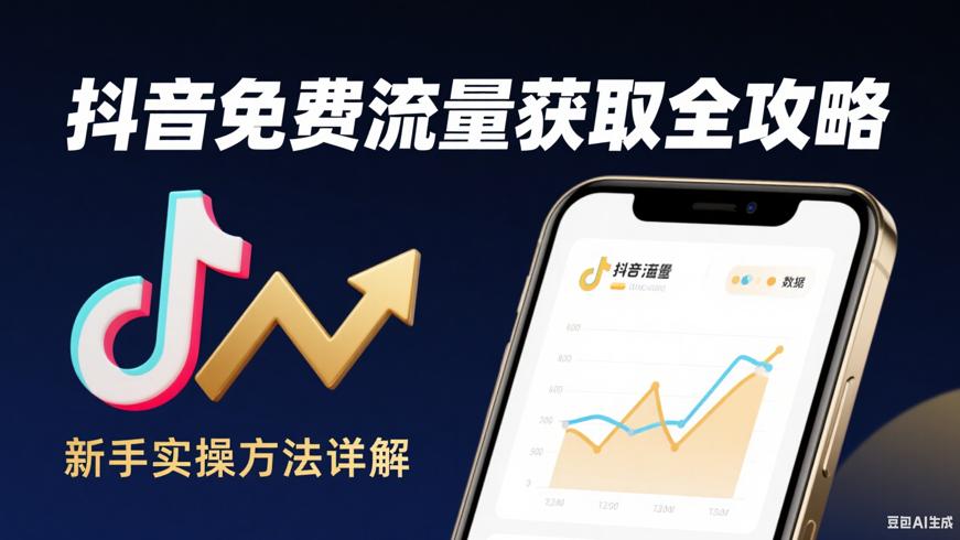 抖音免费流量获取全攻略新手实操方法详解