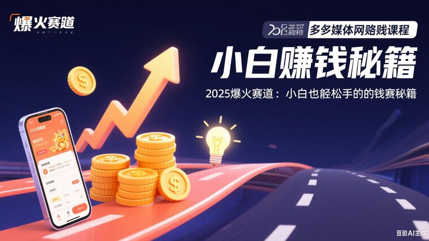 2025爆火赛道：小白也能轻松上手的赚钱秘籍