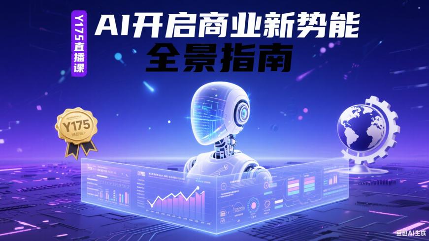 Y175直播课：AI开启商业新势能全景指南
