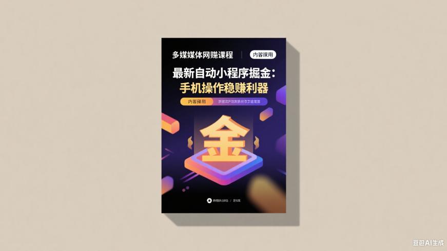 最新自动小程序掘金：手机操作稳赚利器