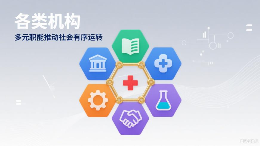 各类机构：多元职能推动社会有序运转