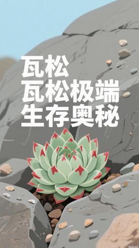 瓦松如何在极端环境中生存下来呢