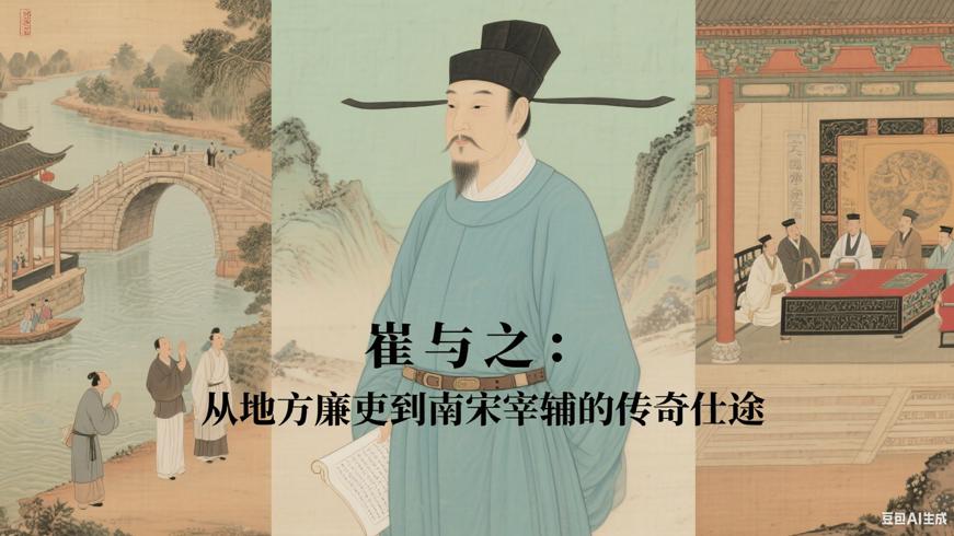 崔与之：从地方廉吏到南宋宰辅的传奇仕途