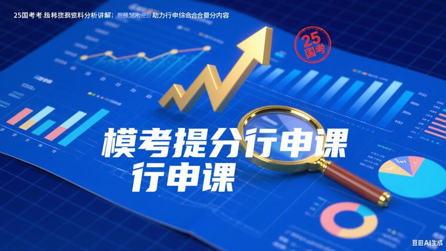 25国考模考资料分析讲解：助力行申综合提分