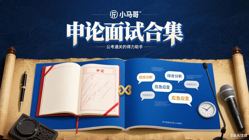 小马哥申论面试合集：公考通关的得力助手