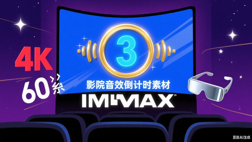 IMAX影院杜比音效倒计时：4K60帧沉浸式素材