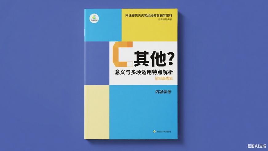“其他”含义与多领域应用特点解析