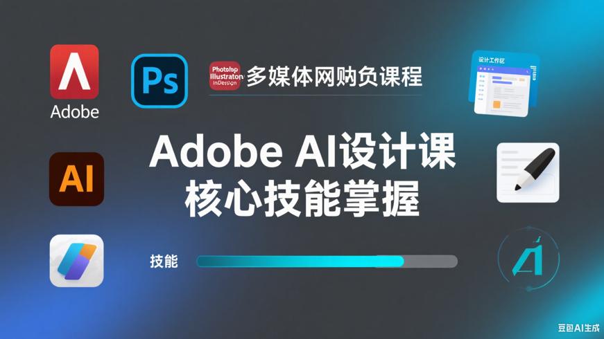 Adobe AI设计课：快速掌握设计核心技能