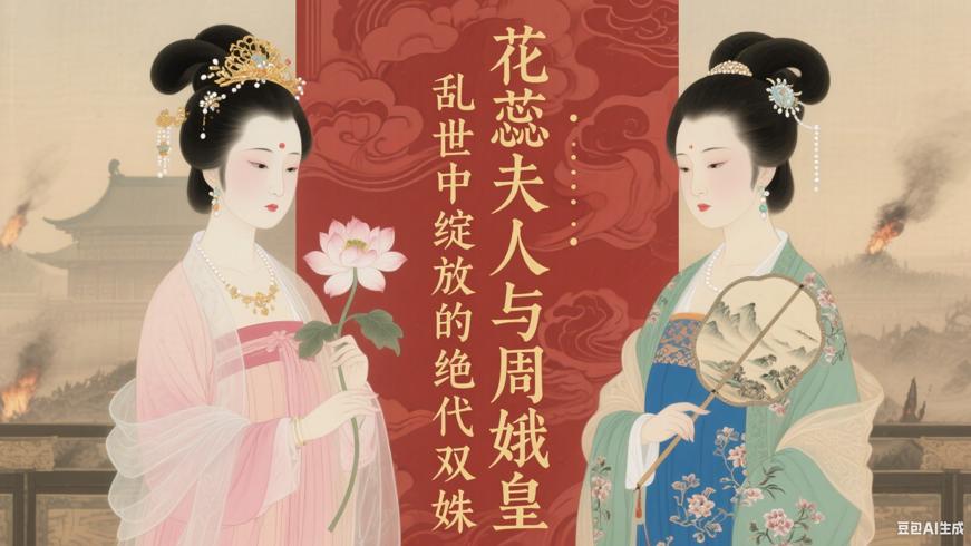 花蕊夫人与周娥皇：乱世中绽放的绝代双姝