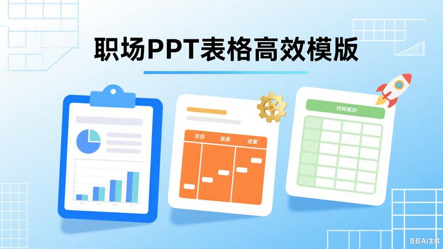 职场PPT表格模版合集：高效办公的得力助手