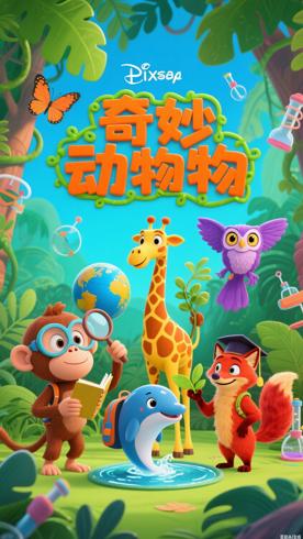 53奇妙的动物全系列动画合集科普价值解析
