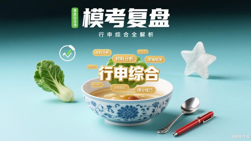 青菜白玉汤行申综合模考复盘全解析