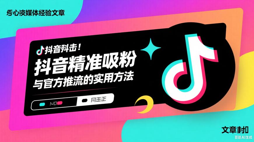 抖音精准吸粉与官方推流的实用方法