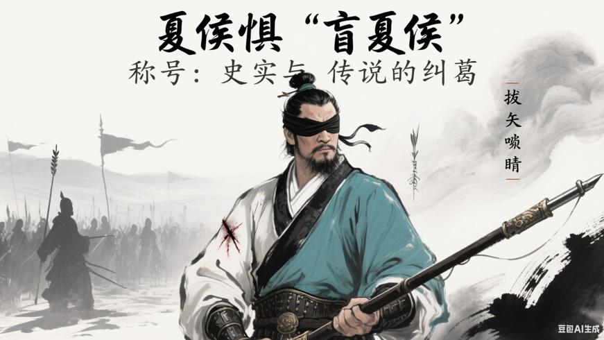 夏侯惇“盲夏侯”称号：史实与传说的纠葛