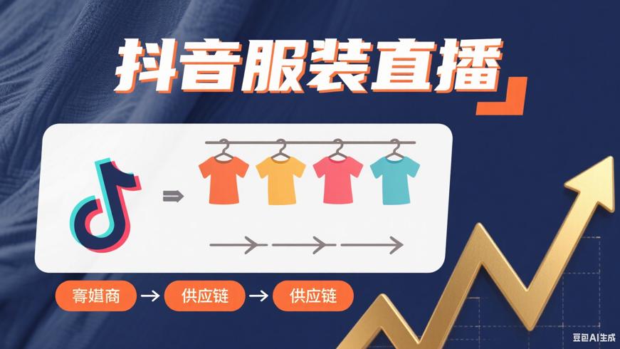 抖音直播卖衣服的货源渠道及发展前景解析