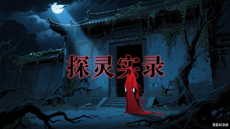 《探灵实录》：荒废古寺深夜探险遇红衣魅影
