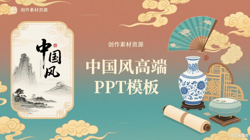 354.9MB中国风高端PPT精品模板：演绎东方魅力