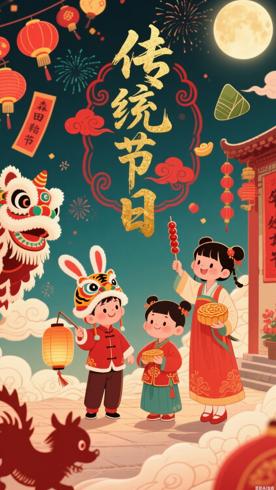 宝宝童书之中国传统节日故事音频故事赏析