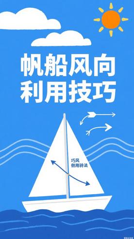 帆船的航行风向利用原来这么巧妙