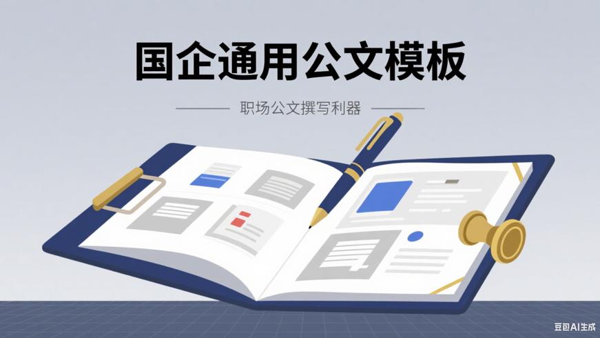 一套国企通用公文模板：职场公文撰写利器