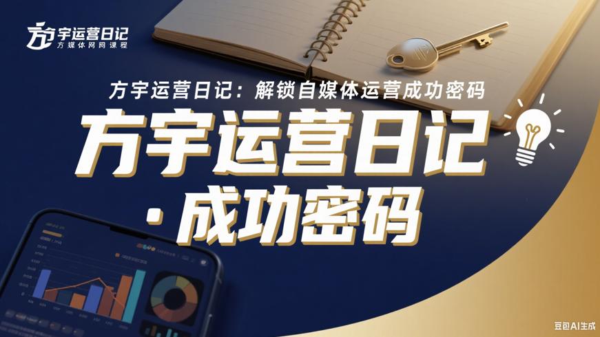方宇运营日记：解锁自媒体运营成功密码