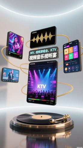 视频音乐合集：MV、演唱会、KTV的视听盛宴