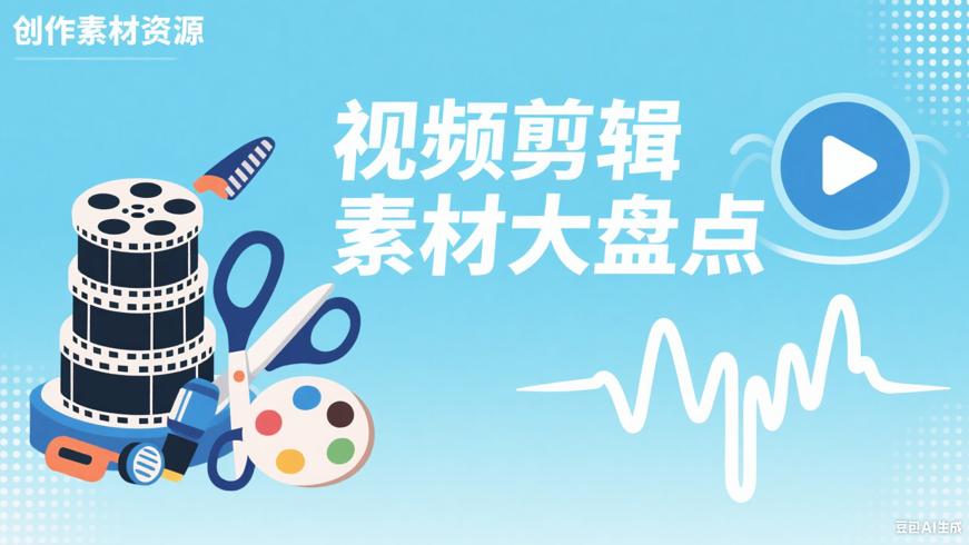 精心整理！视频剪辑常用素材大盘点